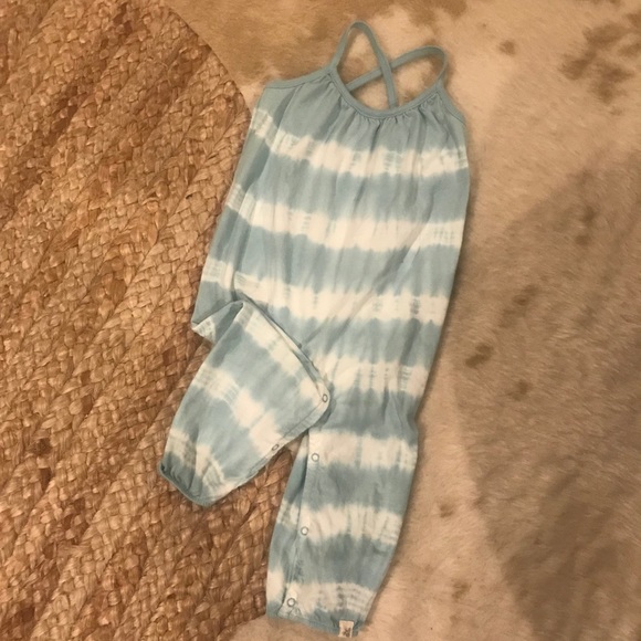 baby tie dye romper